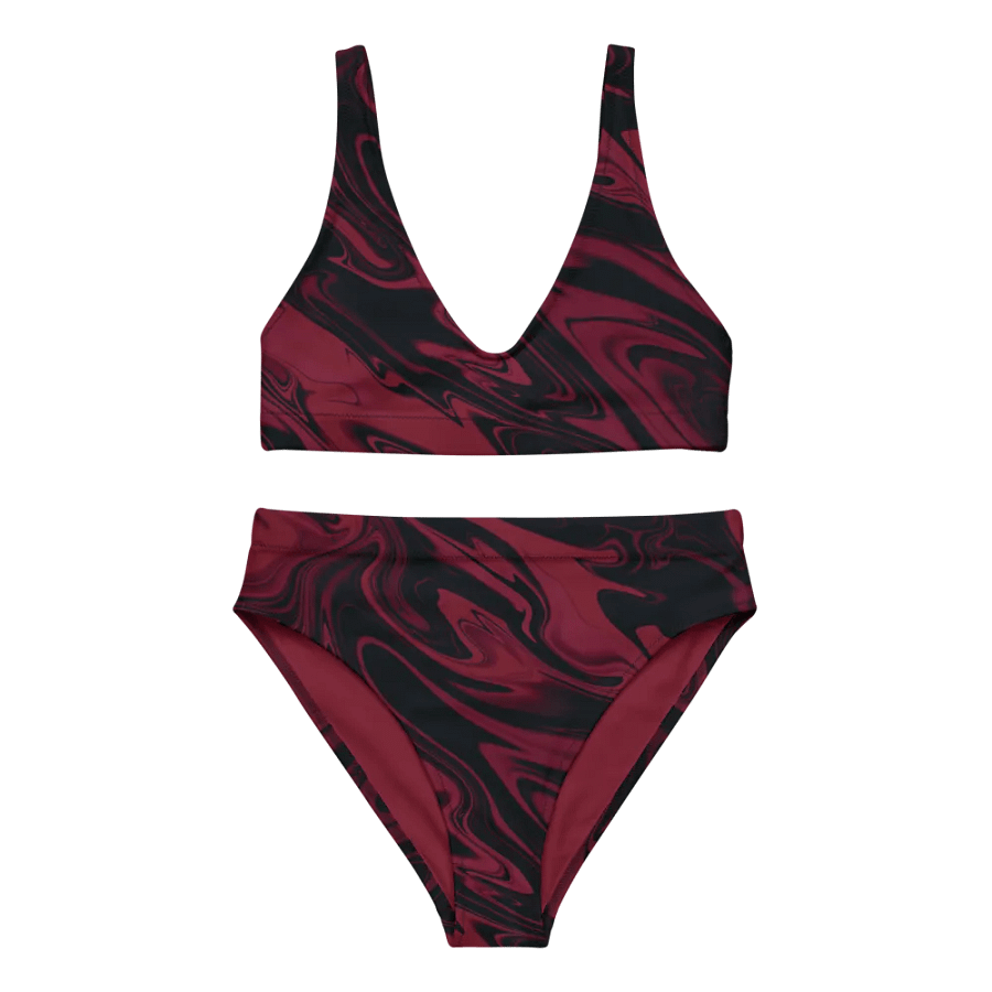 Stylish Swirl Recycled High Waisted Bikini product image (1)