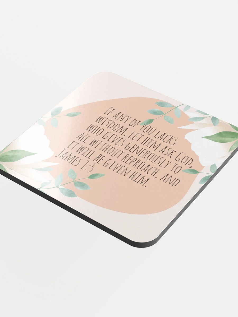 Christian Wisdom James 1:5 Coaster product image (4)