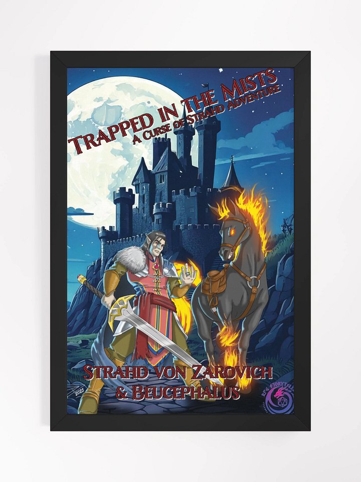 Strahd & Beucephalus: Framed Poster product image (1)