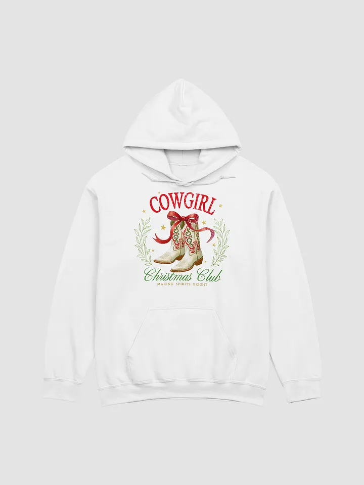 Cowgirl Christmas Club Hoodie product image (1)