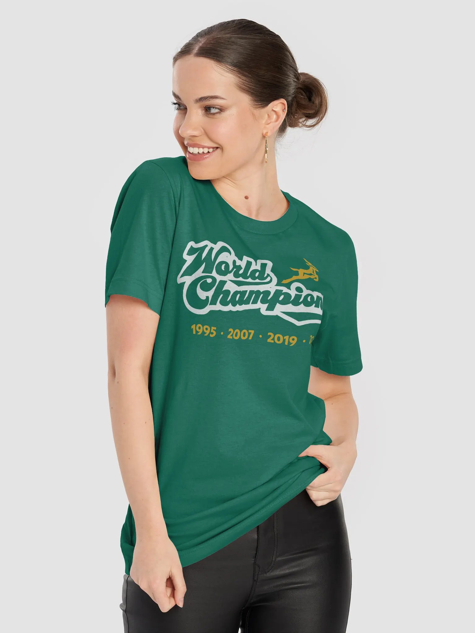 4-time World Champions Springbok rugby Tee product image (6)
