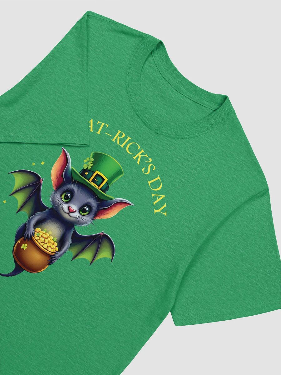 Cute St. Patrick’s Day Bat unisex T-Shirt – O’Bat-Rick’s Day Funny Irish Design product image (7)