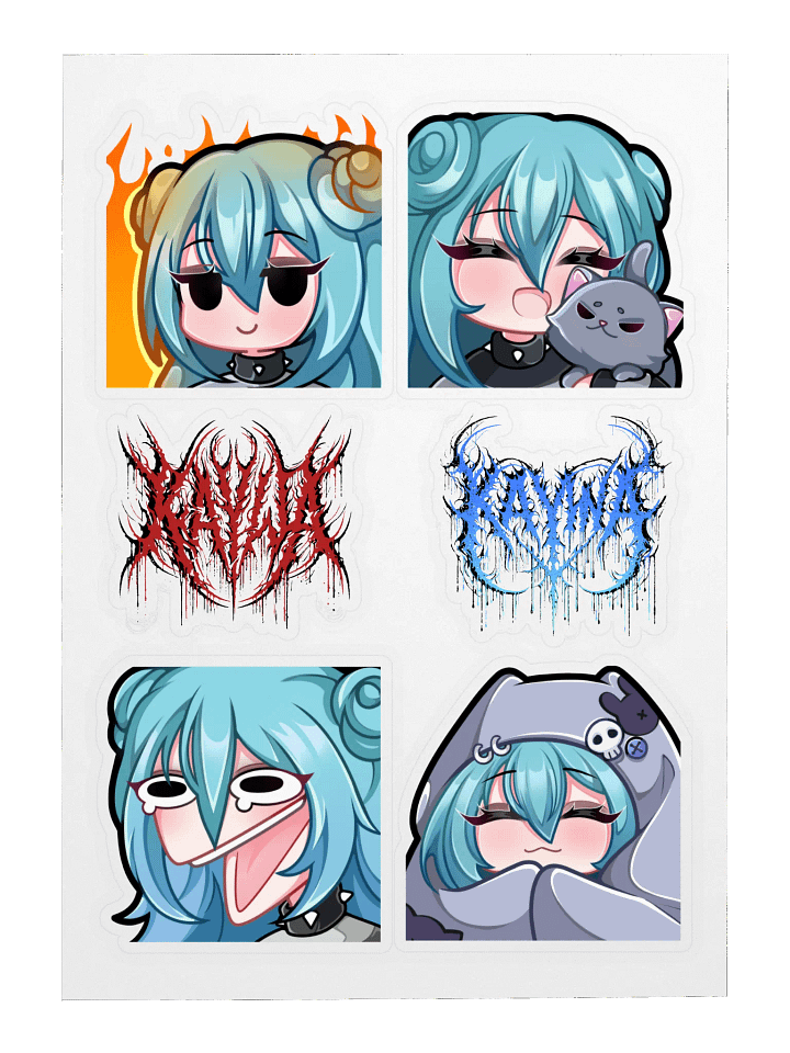 Kaywa's Font and Emote Collage product image (2)