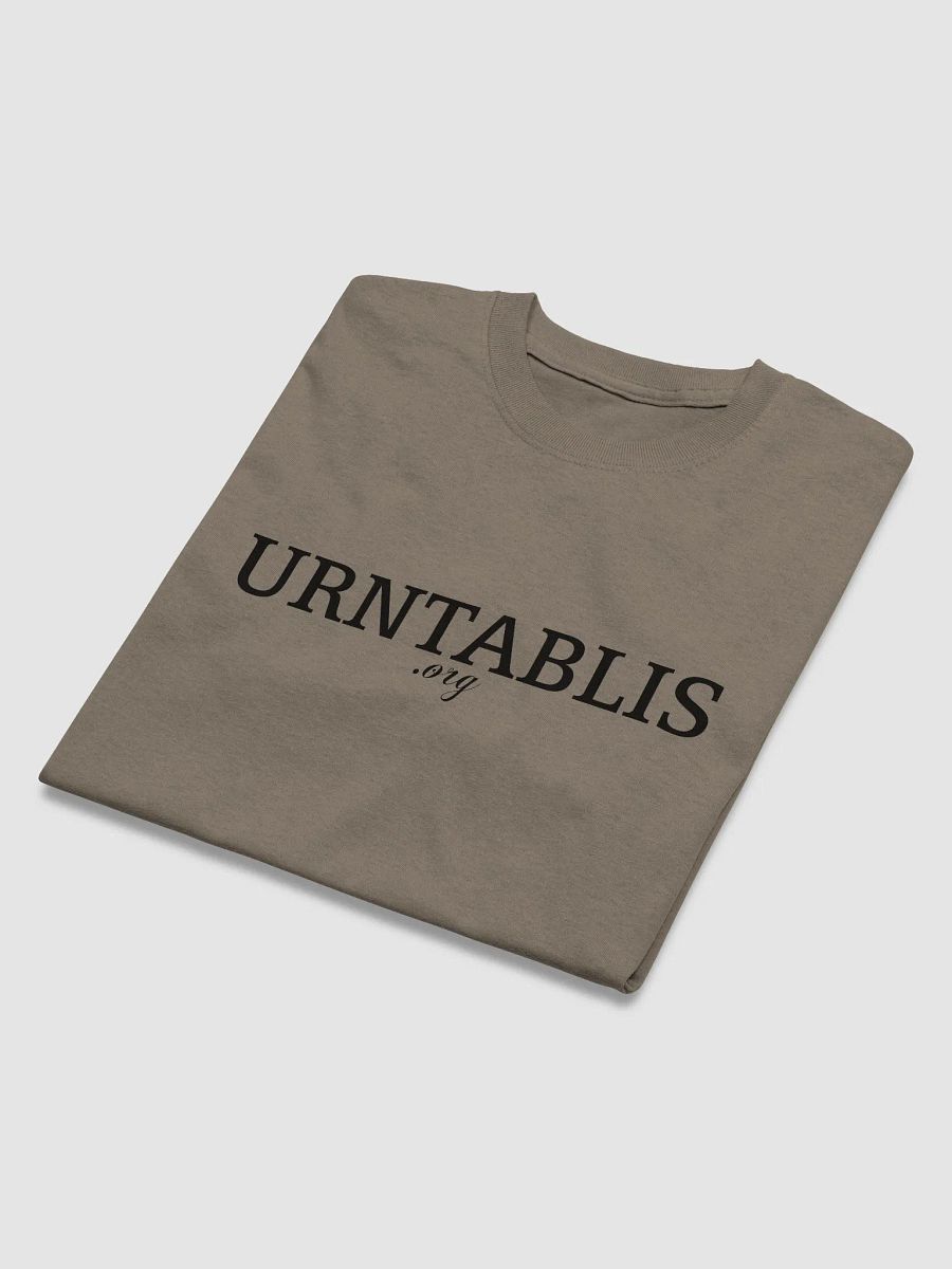 T-URNTABLIS-T .org T-Shirt (Black Font) product image (4)