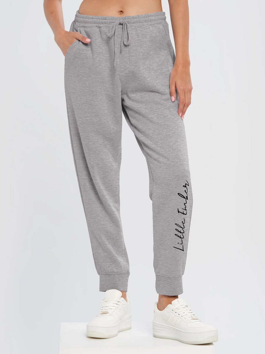 Little Ember Joggers - Black Font product image (11)