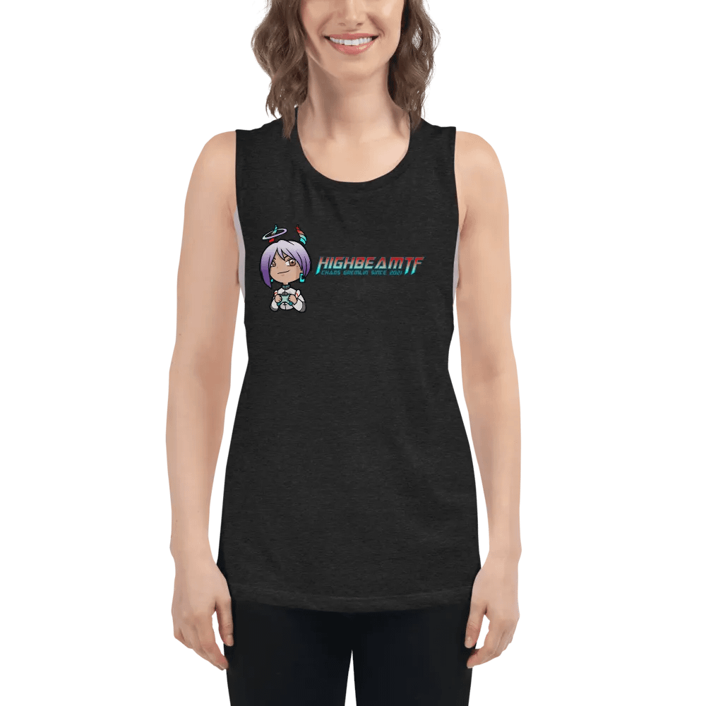 Chaos Gremlin Tank Top - Black Heather product image (5)