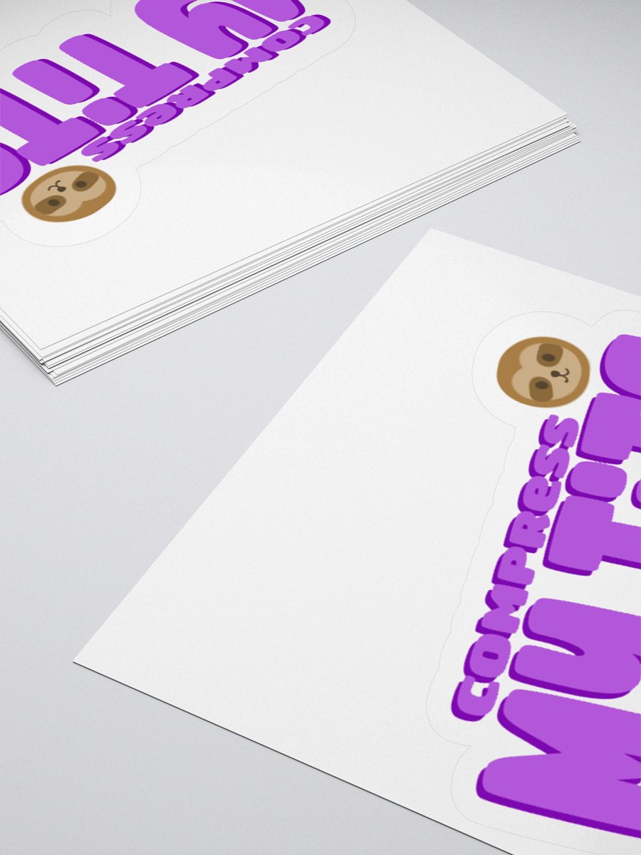 Compress My Tits Sticker product image (12)