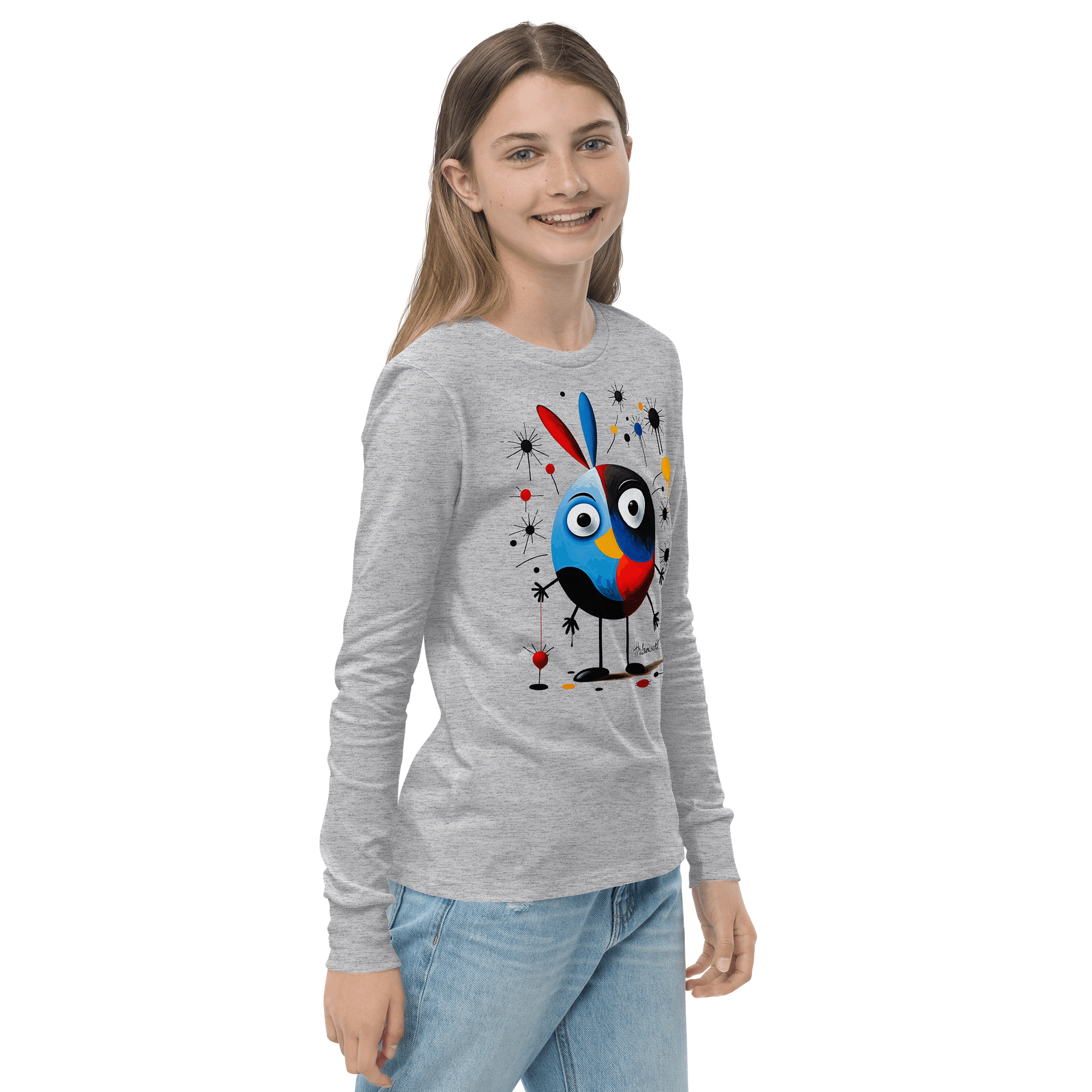 Bella+Canvas Youth Long Sleeve T-Shirt product image (4)