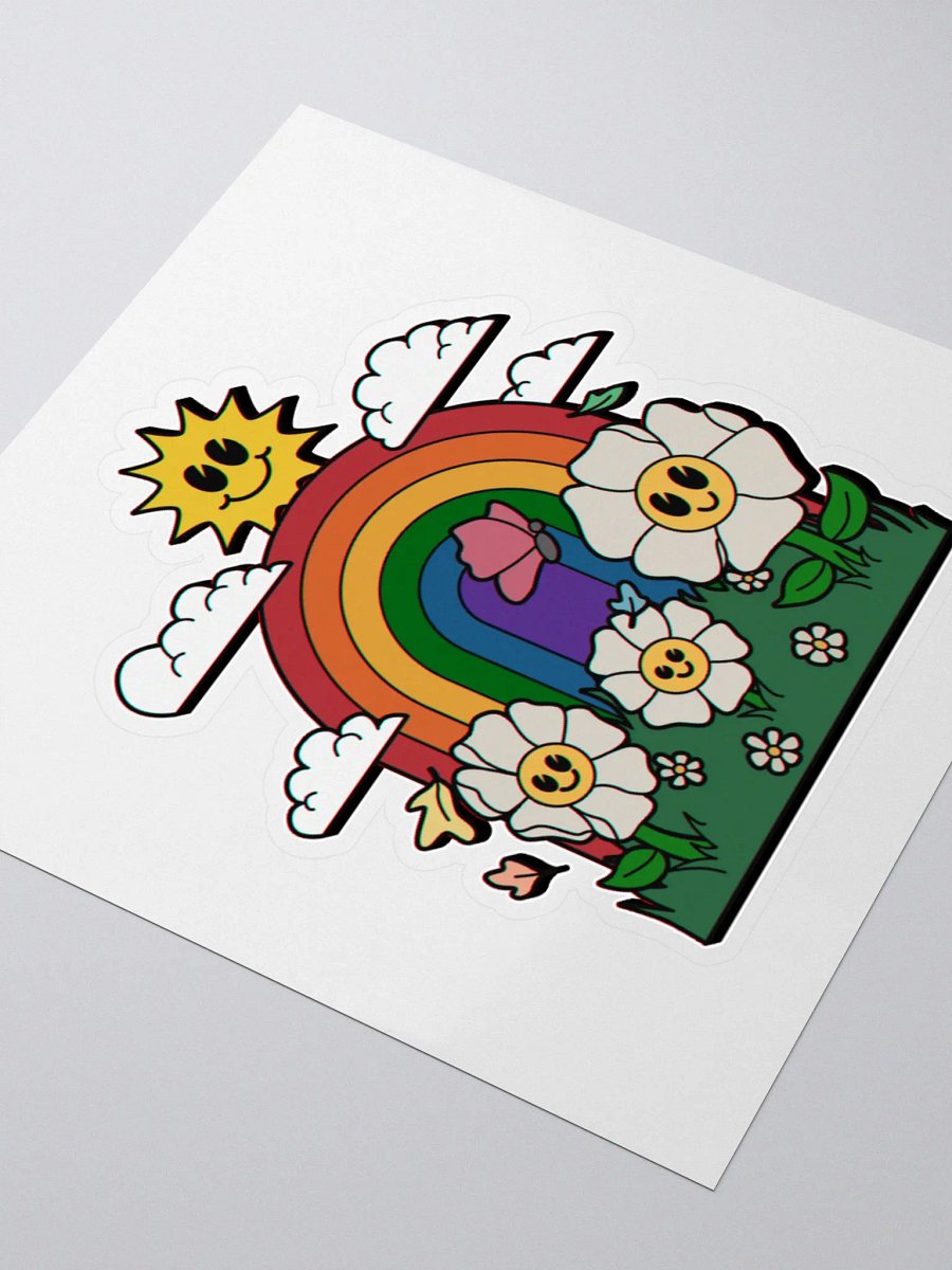 Queer AF Rainbow Sticker product image (3)