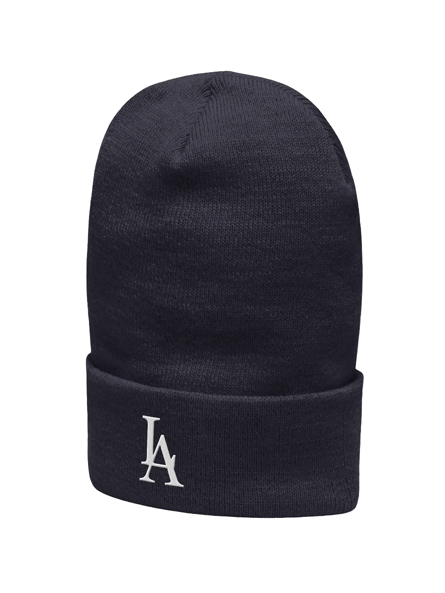 "LA" Embroidered Cuffed Beanie product image (5)