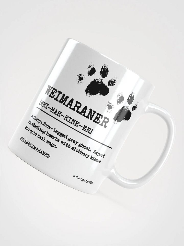 Definition of Weimaraner - Glossy White Mug product image (1)