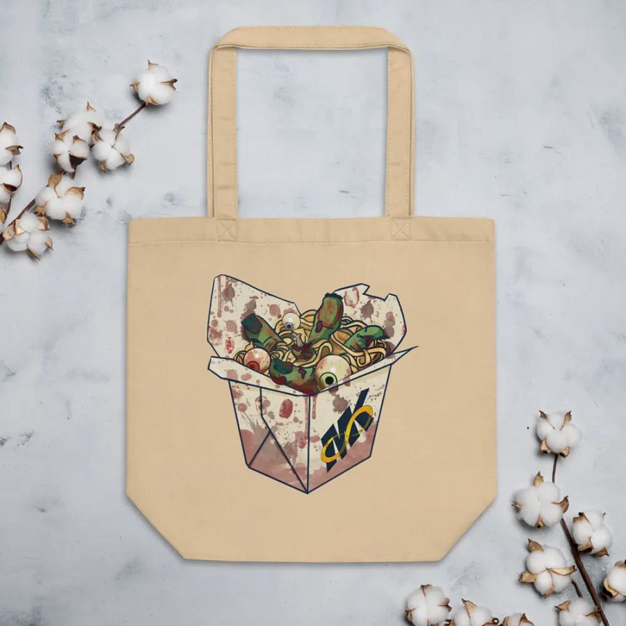 tote bag nouille zombie product image (4)