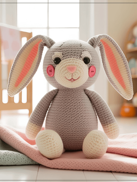 A Crochet World of Bunny Joy: 25 Adorable Amigurumi Rabbit Patterns to Stitch and Love product image (3)