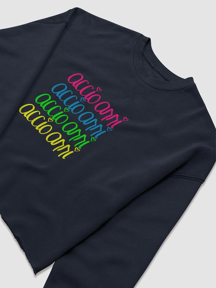 Signature Long-sleeve Crop Sweatshirt (Multicolor) product image (3)