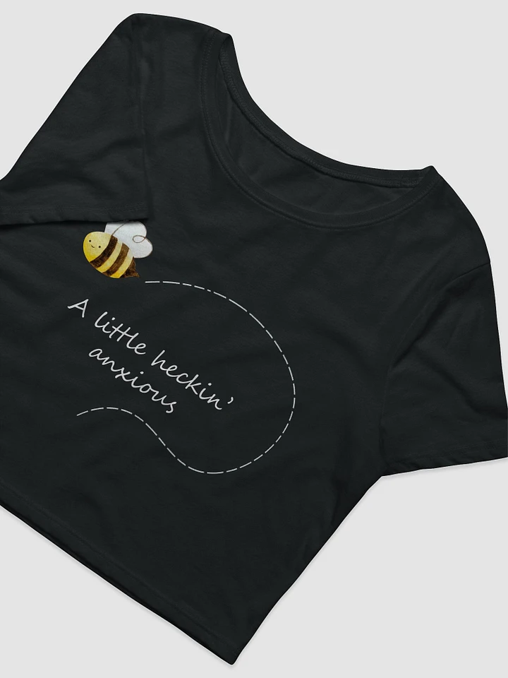 Anxious Bee Crop Top product image (3)