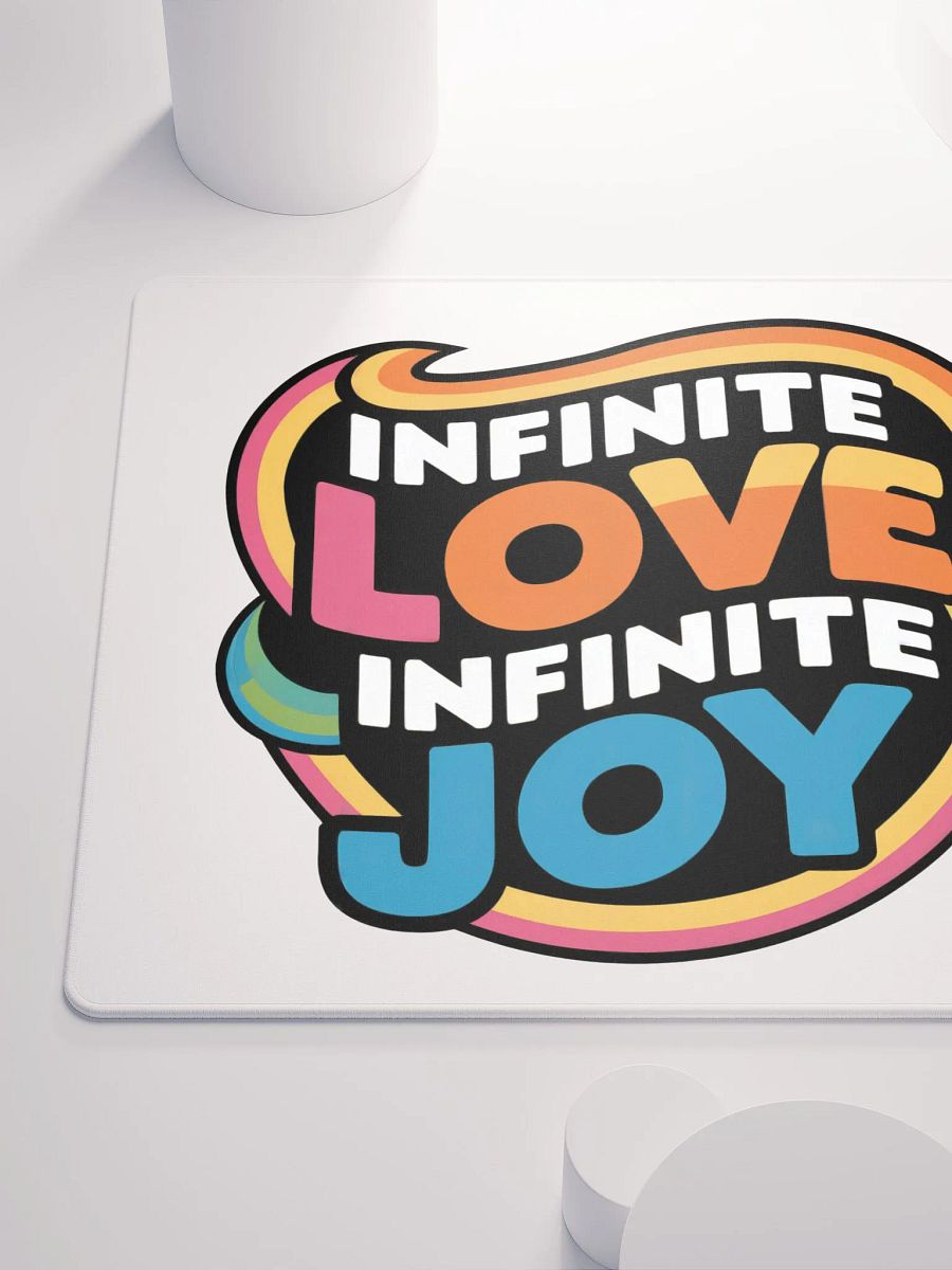 Infinite Love Infinite Joy Gaming Mouse Pad product image (6)