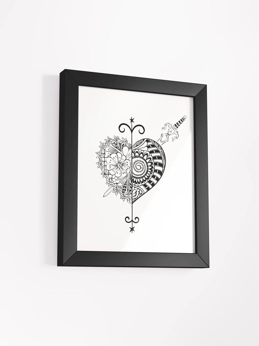 Frame with Erzulie Danthor vèvè product image (2)