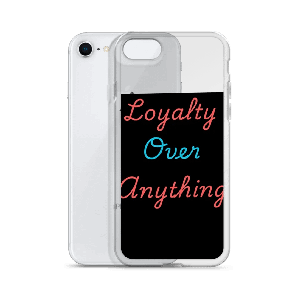 Loyalty Over Anything iPhone® Clear Case product image (51)