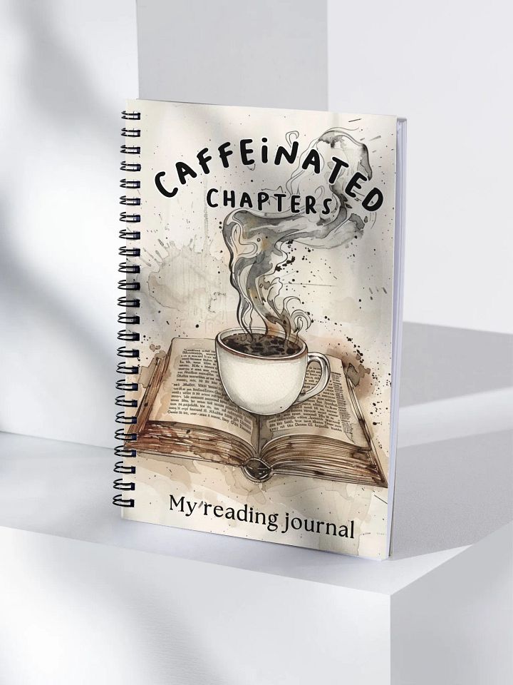 Reading journal for coffee lovers product image (1)