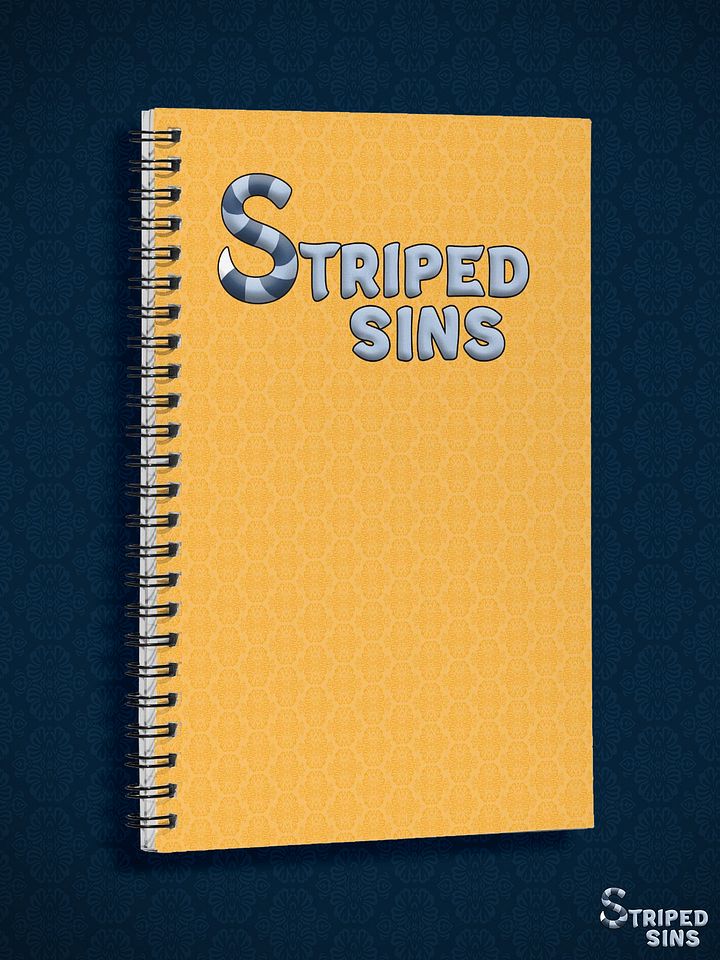Notebook | Stripey Notebook | Wave #1 product image (1)