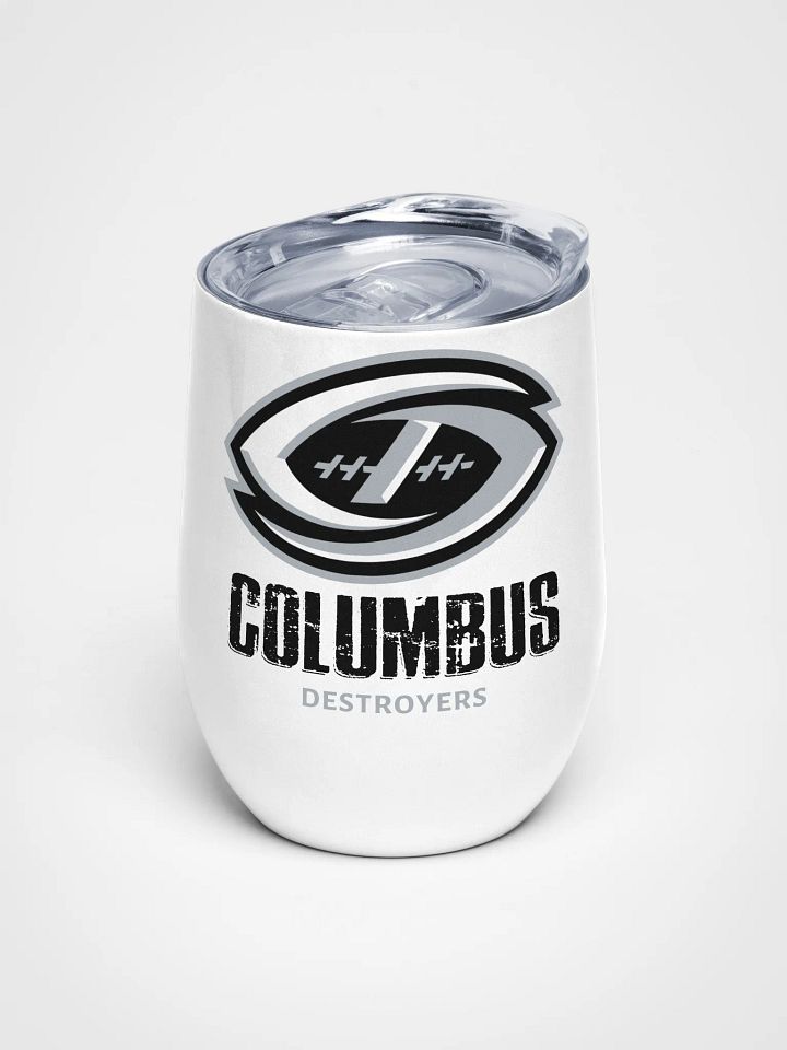 Columbus Destroyers Wine Tumbler product image (1)