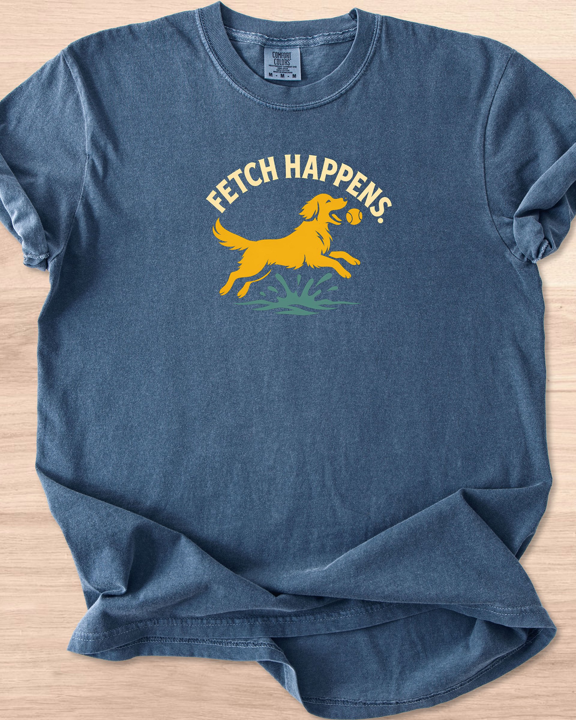 Fetch Happens (Labrador Retriever) Tee product image (19)