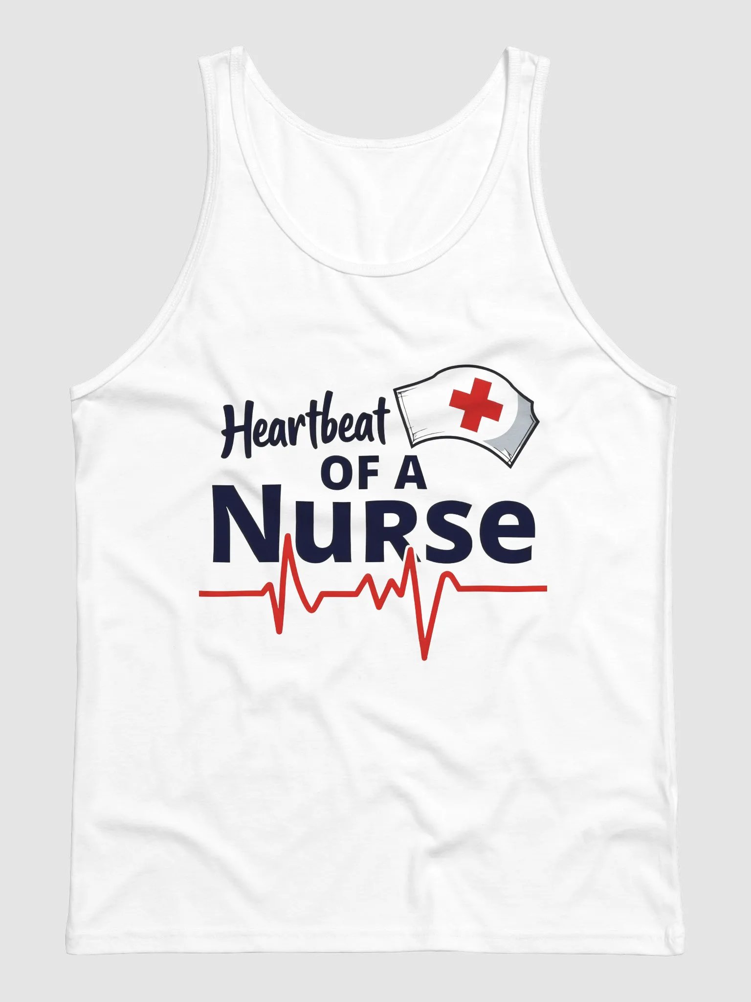 Heartbeat of a Nurse Jersey Tank product image (1)