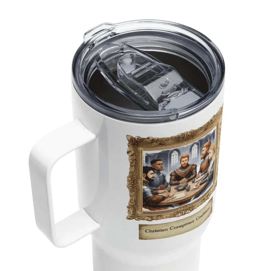 Christian Conspiracy Coalition (Logo) - Travel Mug product image (4)