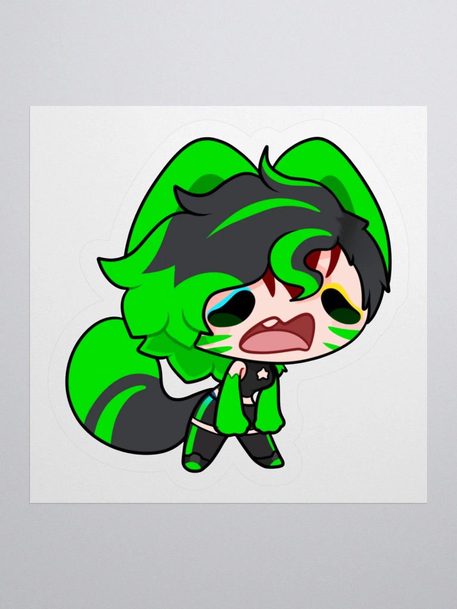 Mega - Green Sticker product image (1)