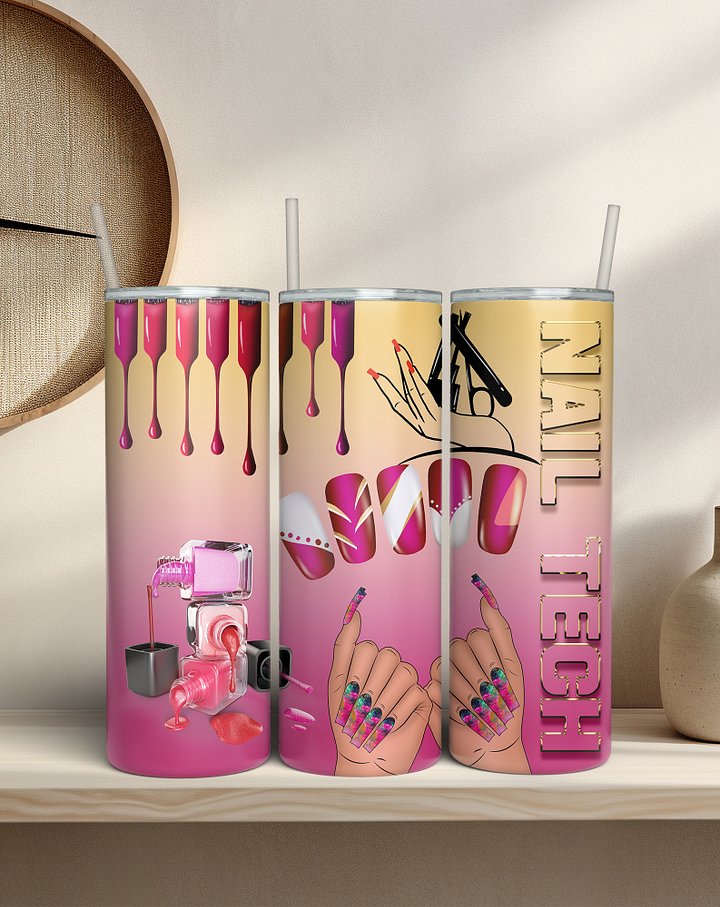 Nail Tech Tumbler product image (2)
