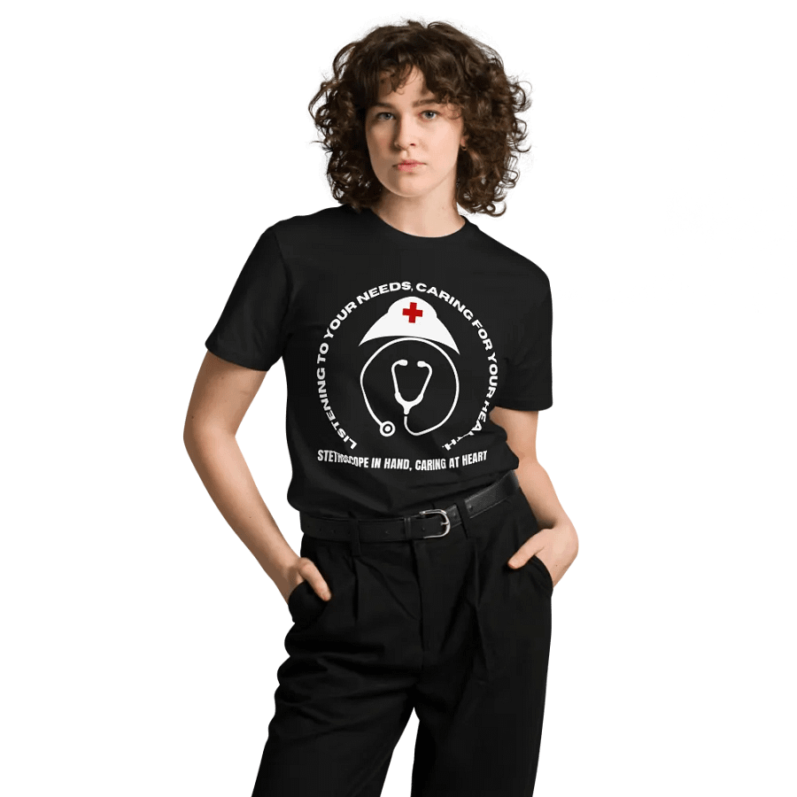 Heartbeat Hero Unisex Premium Tee product image (8)