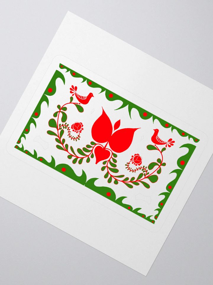 Hungarian Garden Kiss Cut Stickers product image (6)