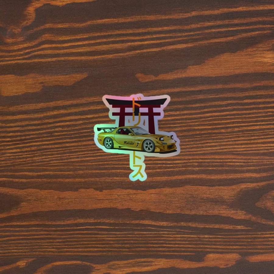 RX-7 FD - V1 - HOLOSTICKER product image (5)