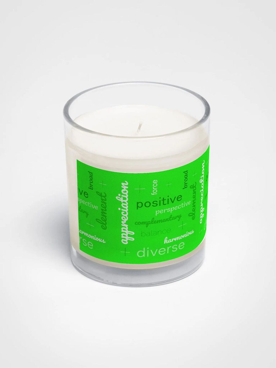 Positive and negative Soy Candle product image (2)