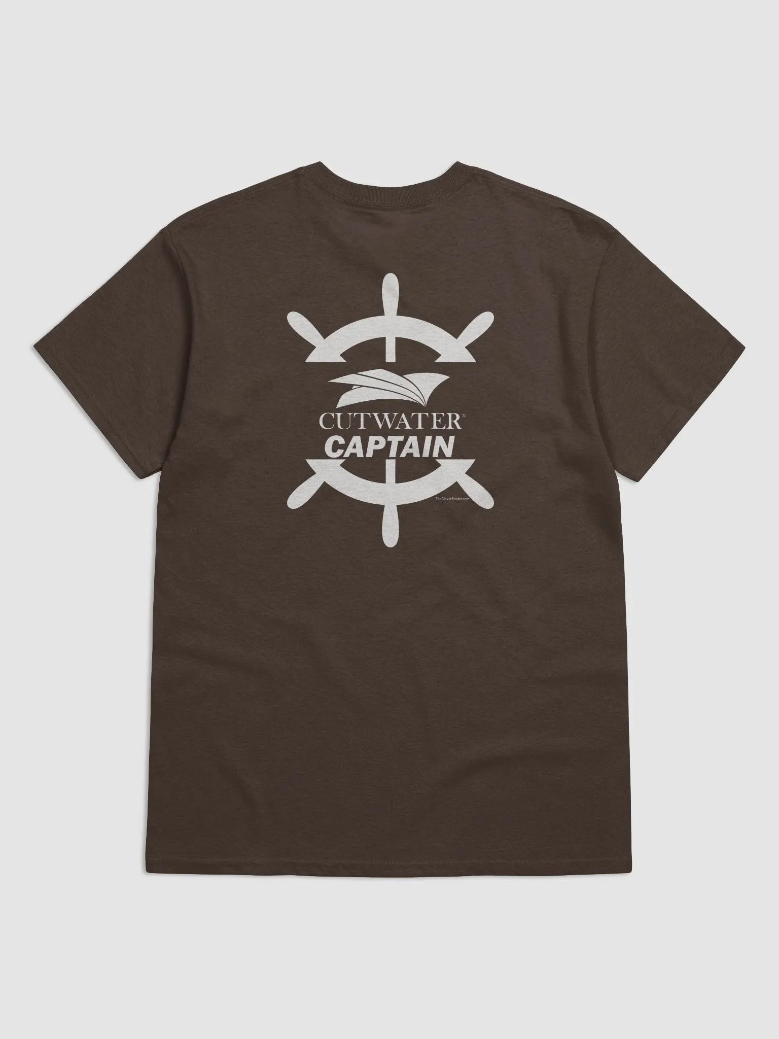 Cutwater Captain - T-Shirt - Dark Shirt w/White Logo product image (4)