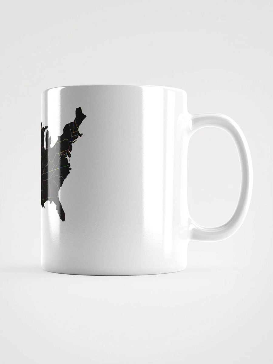 White Glossy Coffee mug-United States of America product image (1)