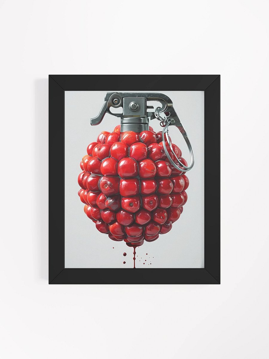 Cherry Explosion Framed Matte Poster product image (5)