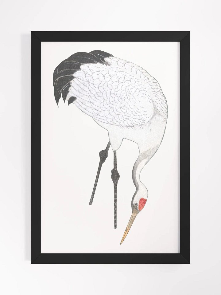 Ecotone Collection Crane #1 Framed Print product image (1)