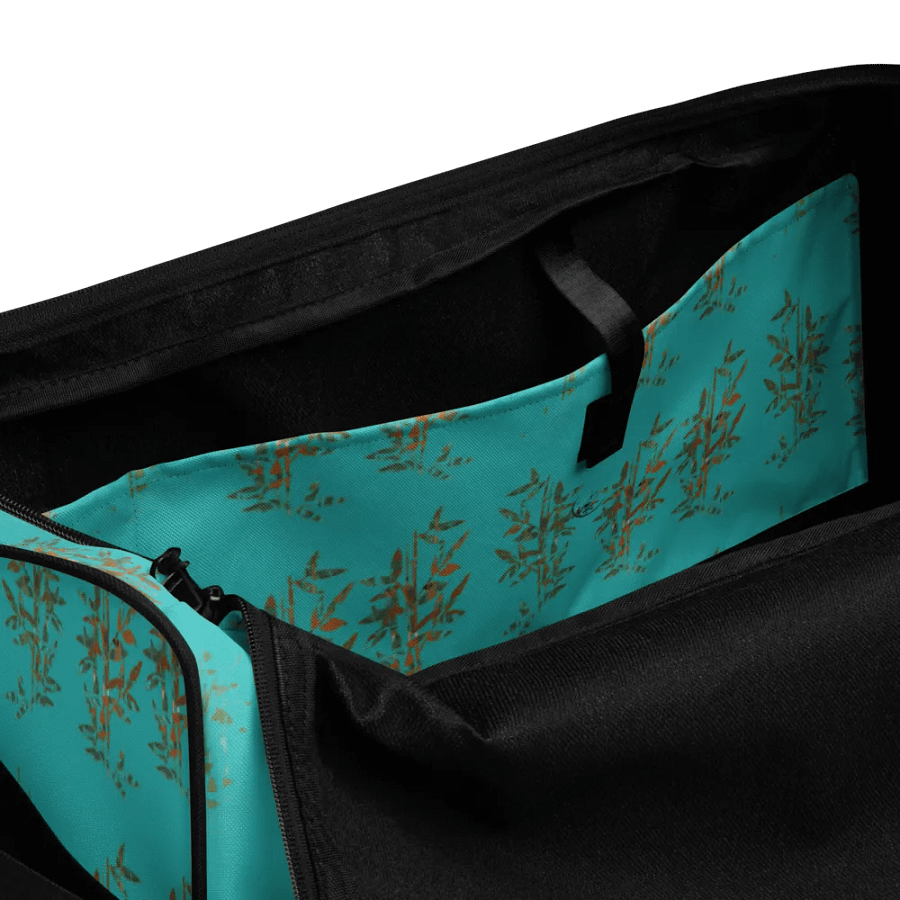 Teal Bamboo Duffel Bag product image (7)