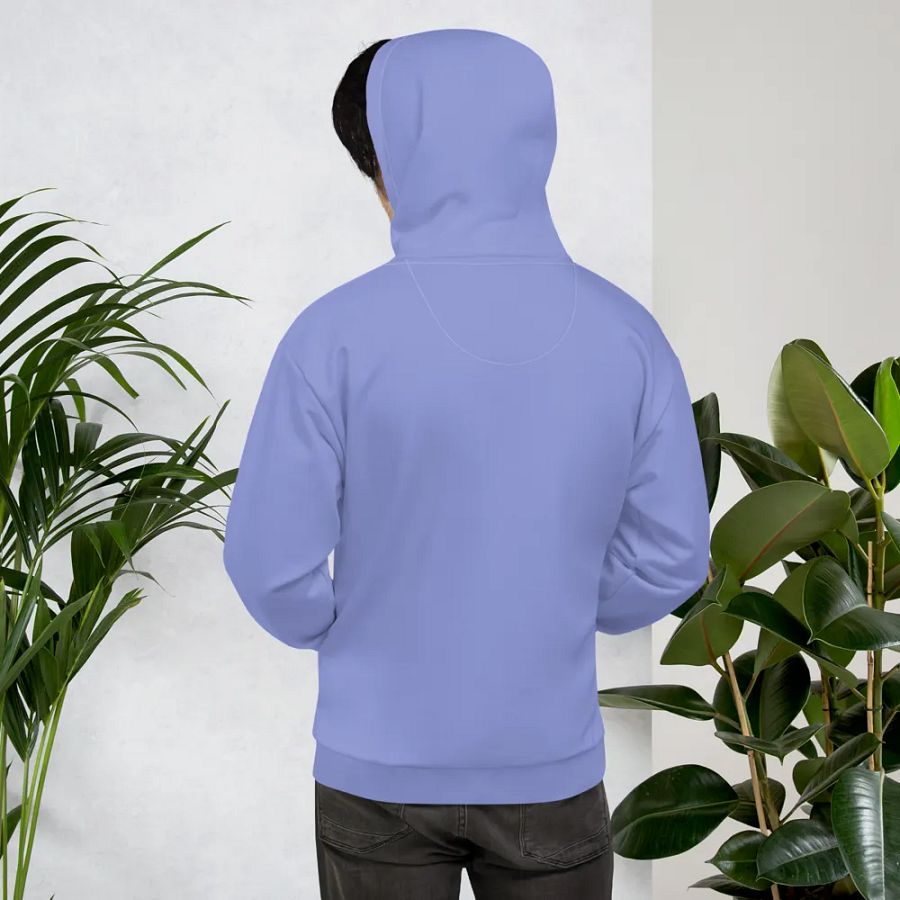 Plain Light Purple True Summer Unisex Recycled Polyester Heavyweight Premium Hoodie by Treasure Pie product image (11)
