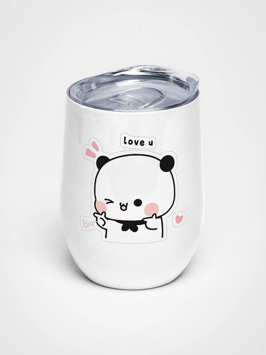 "Cute Panda Love Sticker – Adorable & Expressive Design" 🐼💖 product image (1)