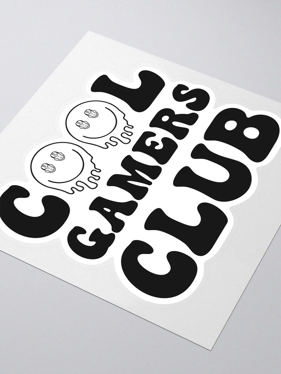 CGC KBM Eyes Sticker (Black) product image (3)