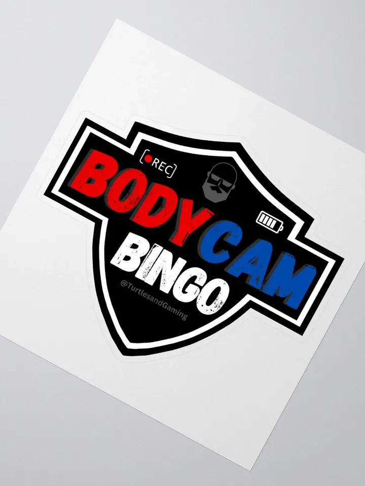 Bodycam Bingo Sticker product image (2)