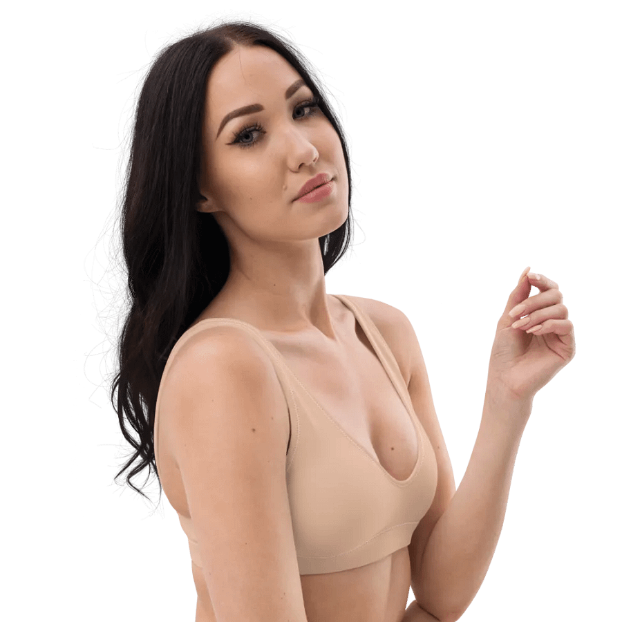 Cream Eco-Green Padded Bikini Top product image (3)