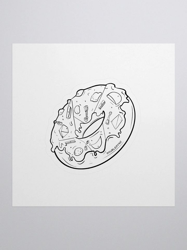 Donut climbing wall sticker product image (1)