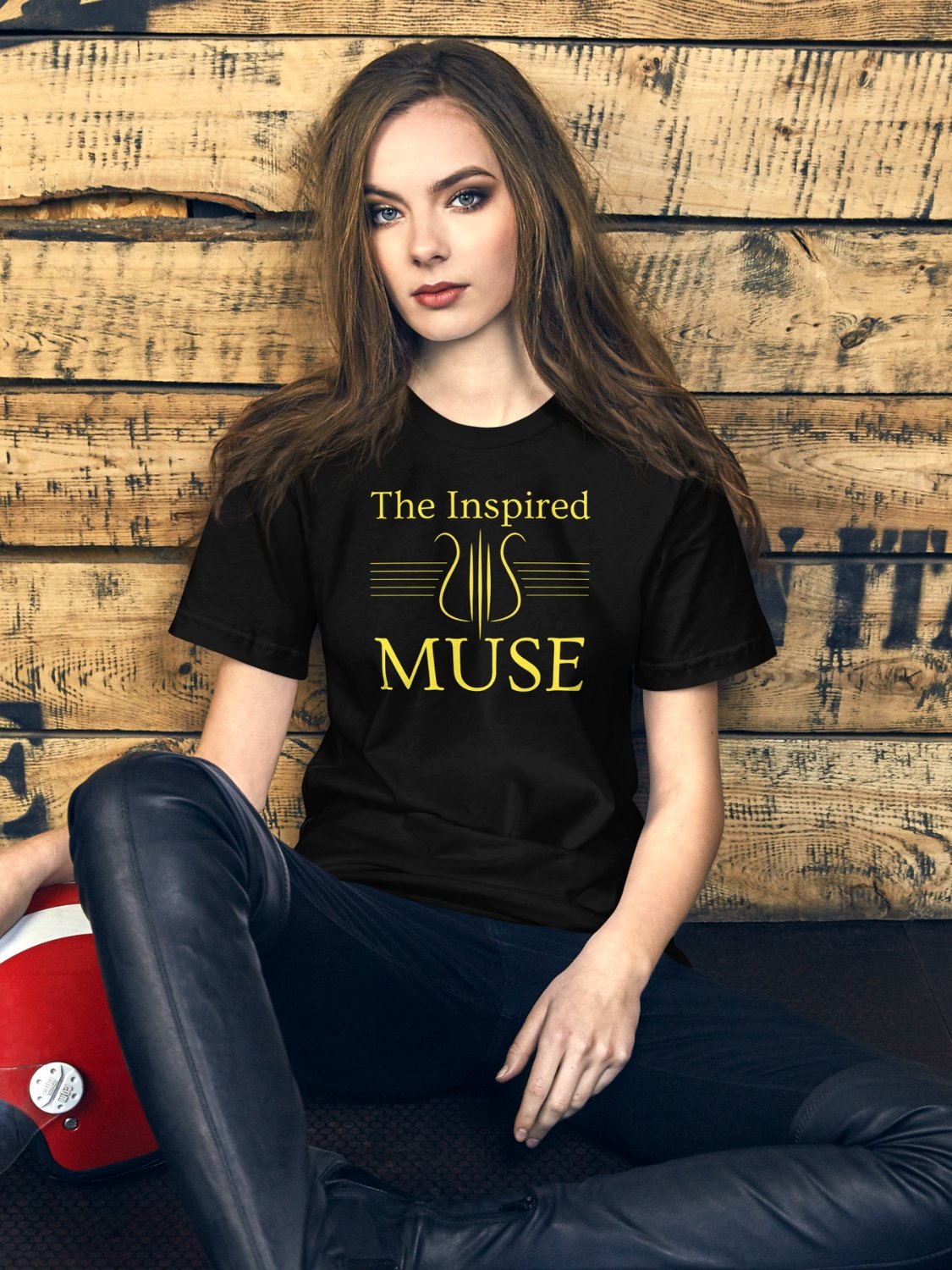 The Inspired Muse Black T-Shirt product image (3)