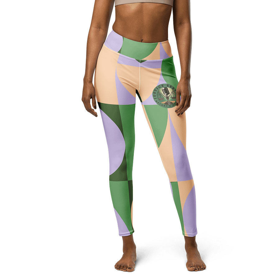 Justice Served Geo Printed Yoga Pants product image (1)