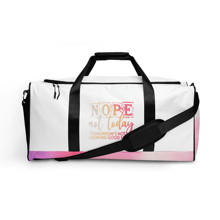 Not Today Duffle Bag product image (1)