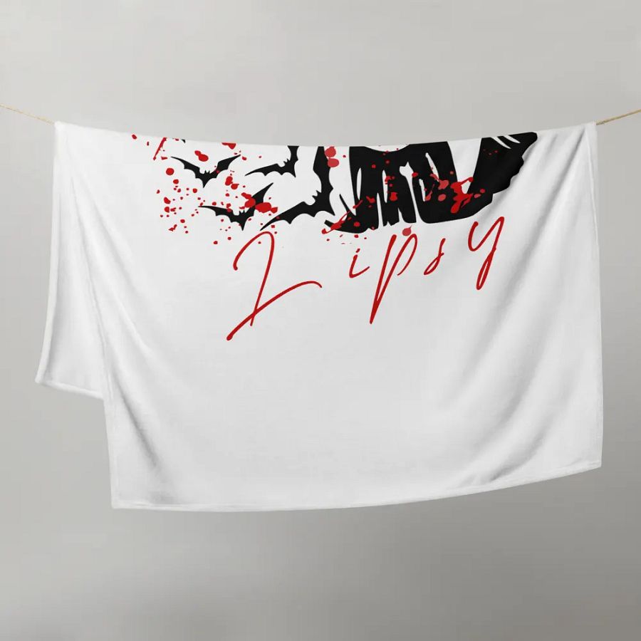 LIPS HALLOWEEN BLANKET product image (21)