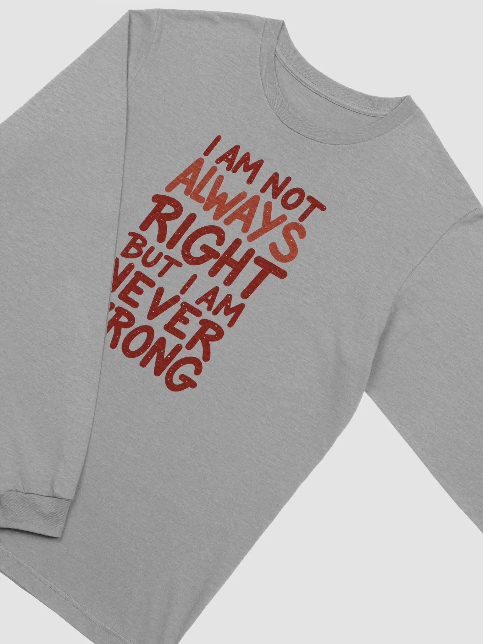 Never Wrong Long Sleeve Tee product image (3)